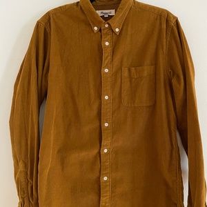 Madewell Mustard Shirt/Jacket
